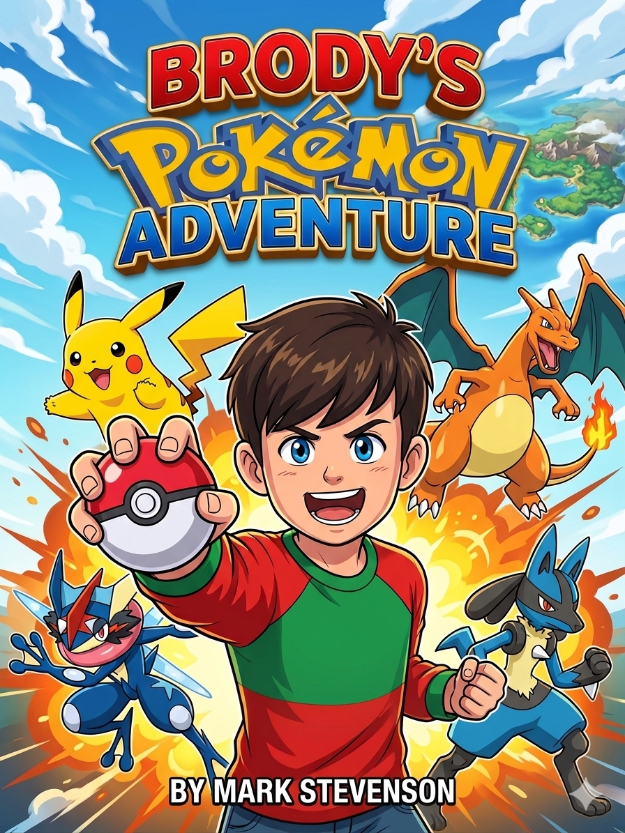 Brody's Pokémon Adventure Book Cover